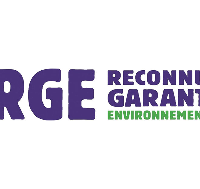 La mention RGE - Reconnu Garant de l'Environnement