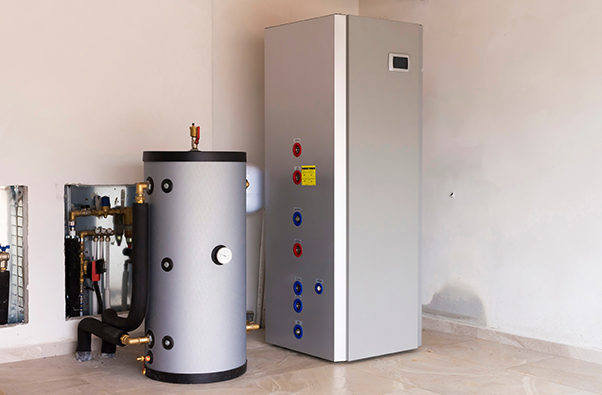 Une pompe à chaleur air-eau