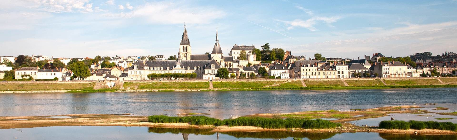 La ville de Blois dans le Loir et Cher (41)