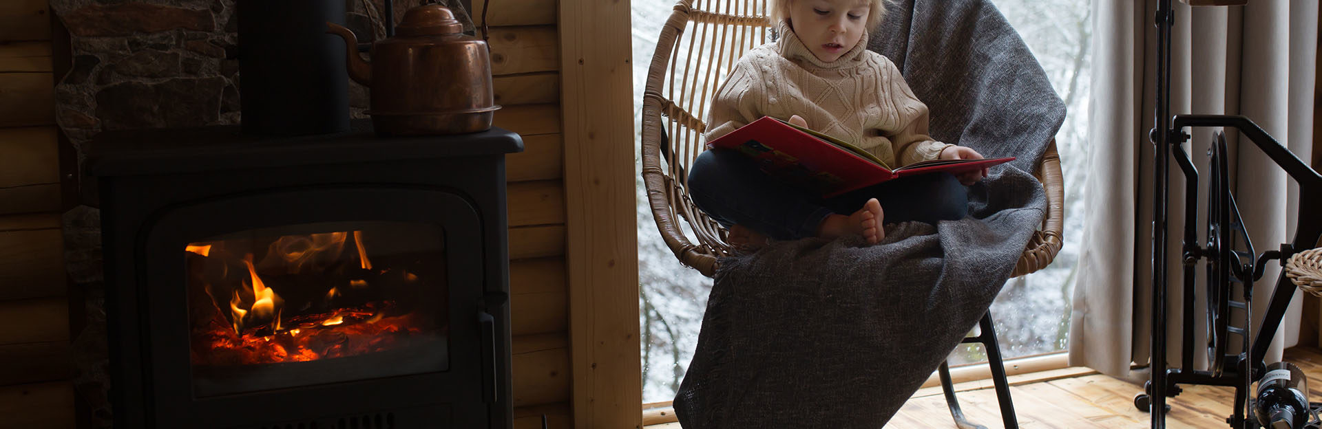 Chauffer toute la maison avec un poêle à bois, c'est possible !